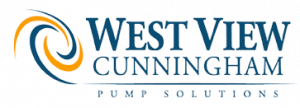 Logo of West View Cunningham, a distributor of industrial pumps and designer of engineered systems.